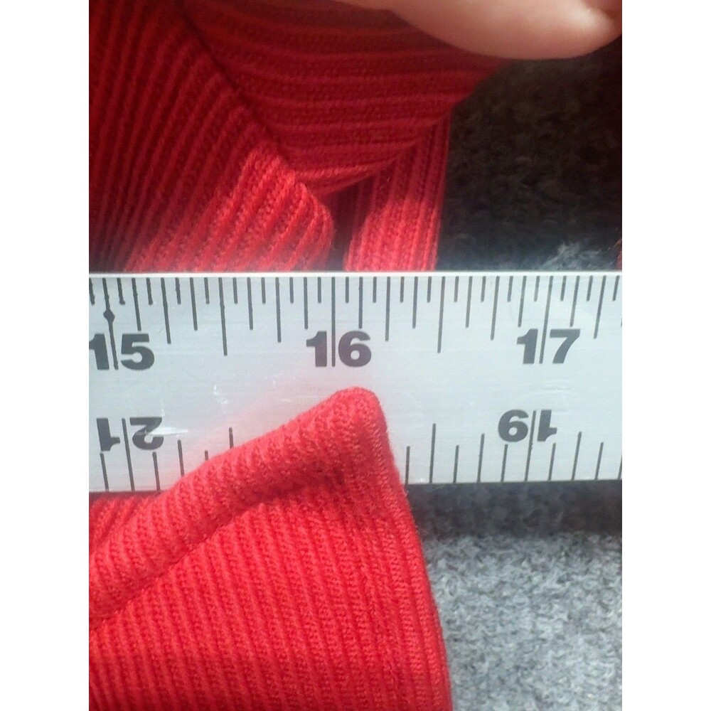 Vintage Valentino Boutique Red Wrap Blazer Jacket Made Italy XS - Picture 6 of 7